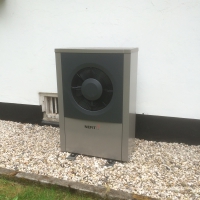 Warmtepomp installatie: Nefit EnviLine A/W Monoblock 9.0 T-S